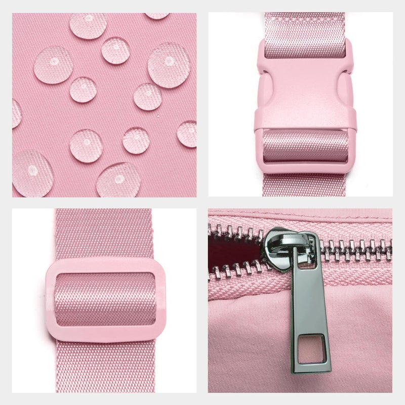 Gitus Belt Bag for Women Fanny Pack Crossbody Bags for Women Fashion Waist Packs with Adjustable Strap Gifts for Teen Girls Women Men (Pink) - Image 4